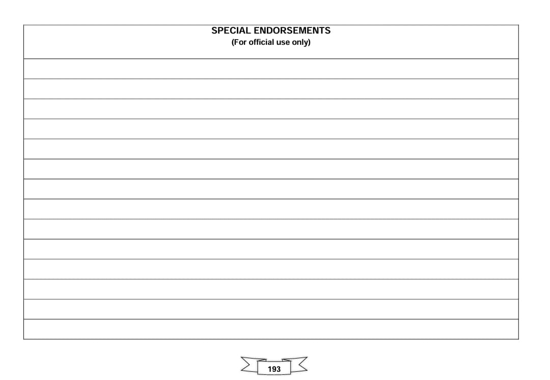 Aircraft maintenance Engineer's work/ record logbook