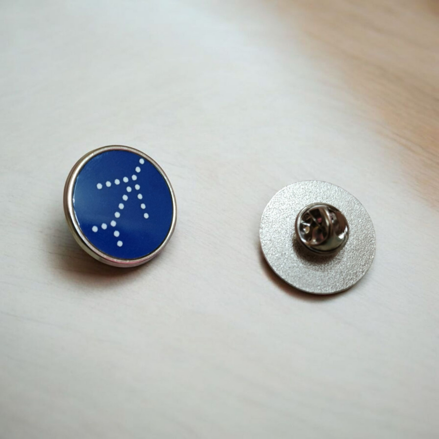 IndiGo Logo Circular Lapel Pin