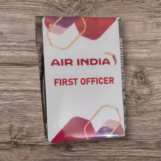 Air india bag tag / customised bag tag