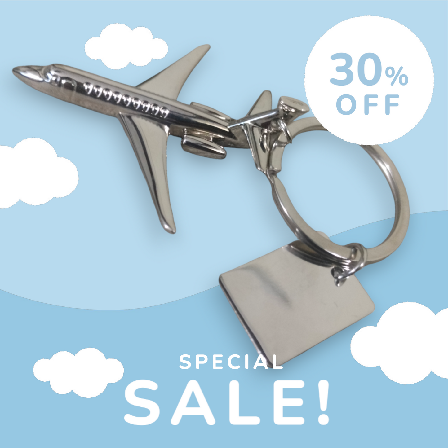 Aircraft keyrings