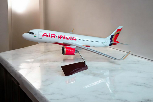 Air India A320neo Aircraft Model – 47cm Premium Display Plane (New Livery) by Global MitRa
