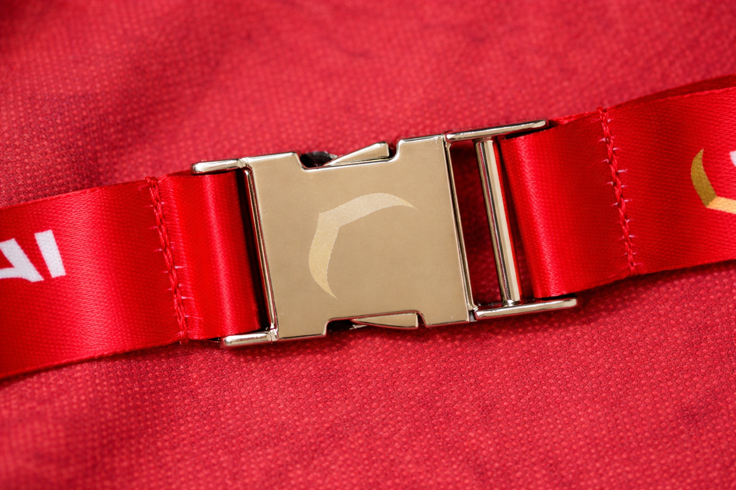 Customised Air india Lanyard with Metal buckle and Hook