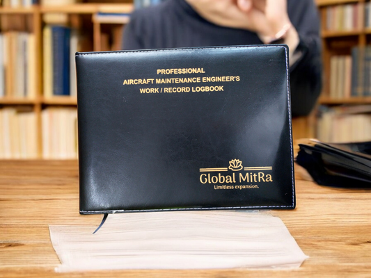 Professional Aircraft maintenance Engineer's work/ record logbook