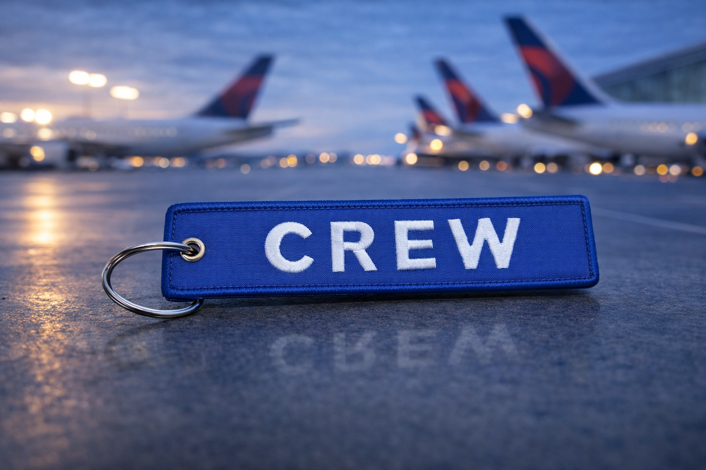 Crew Keychain Tag | Pilot & Cabin Crew Keyring | Aviation Keychain India | Flight Crew Gift | Global MitRa
