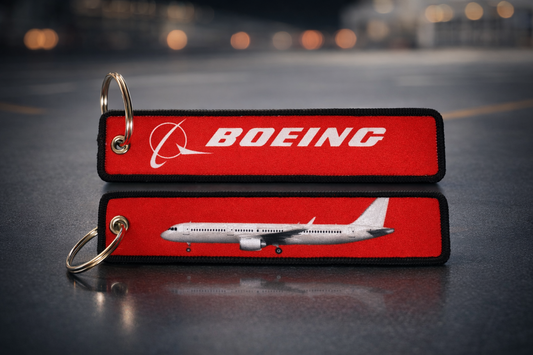 Boeing Aircraft Keychain | Aviation Remove Before Flight Style Key Tag | Pilot Gift India | Global MitRa