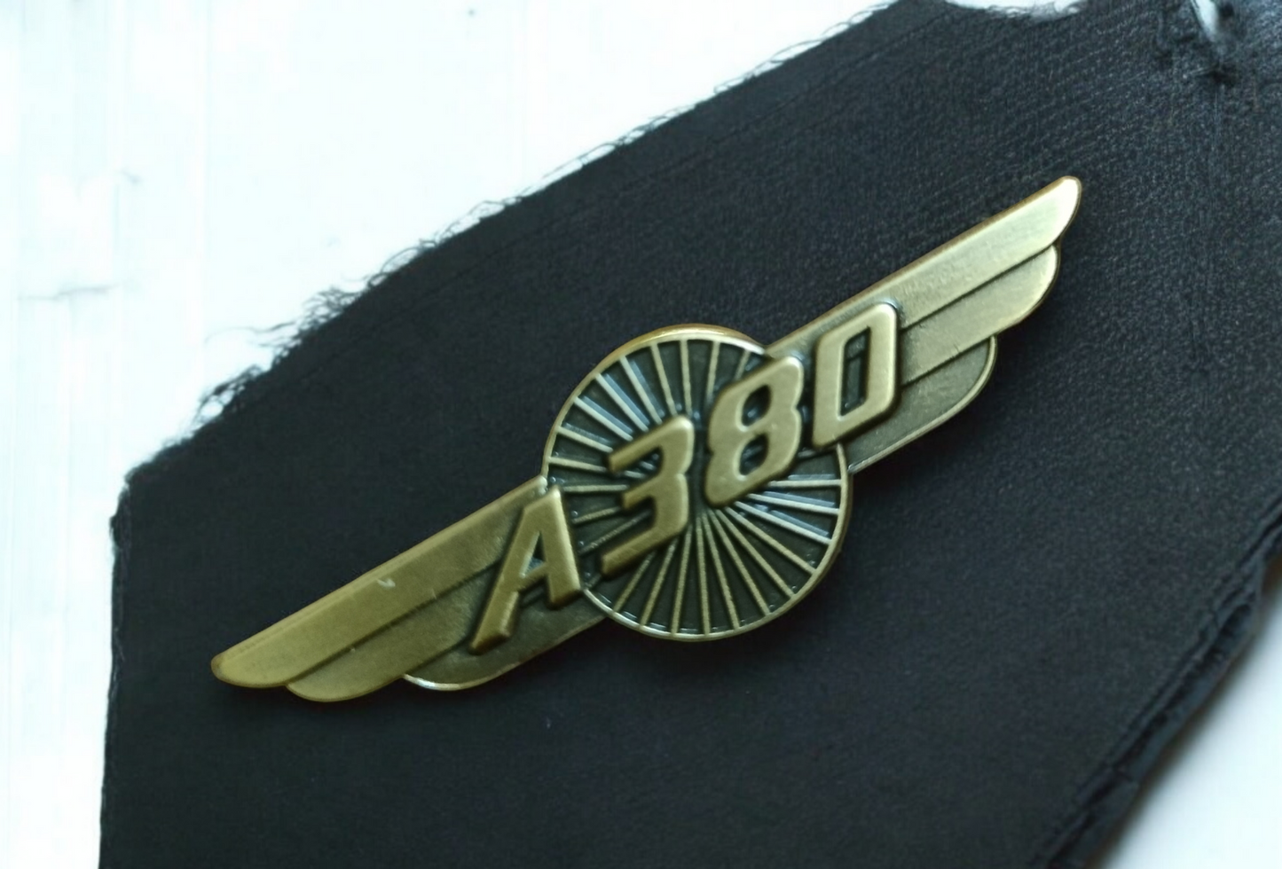 A380 pin badge