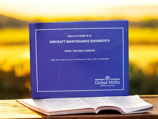 Aircraft maintenance Engineer's work/ record logbook
