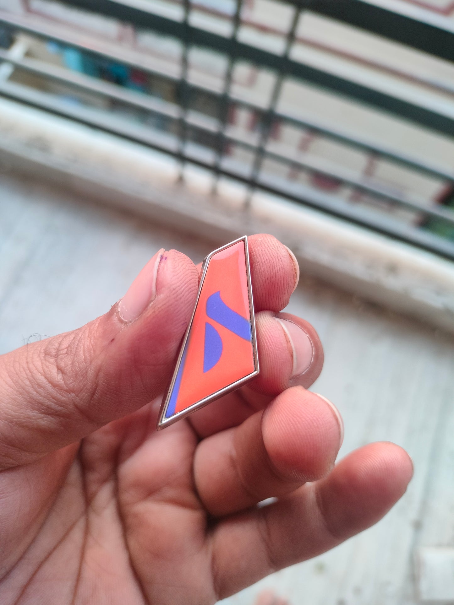 Akasa Air Tail Fin Lapel Pin – Premium Aviation Badge for Pilots, Crew & AvGeeks | Global MitRa