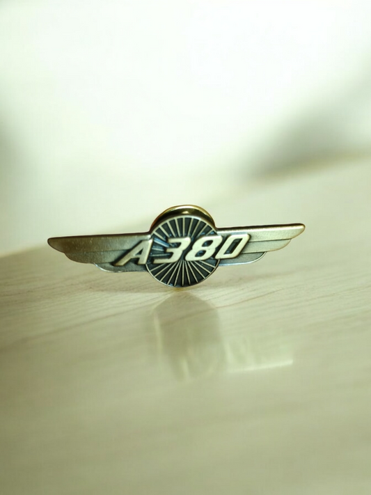 A380 pin badge