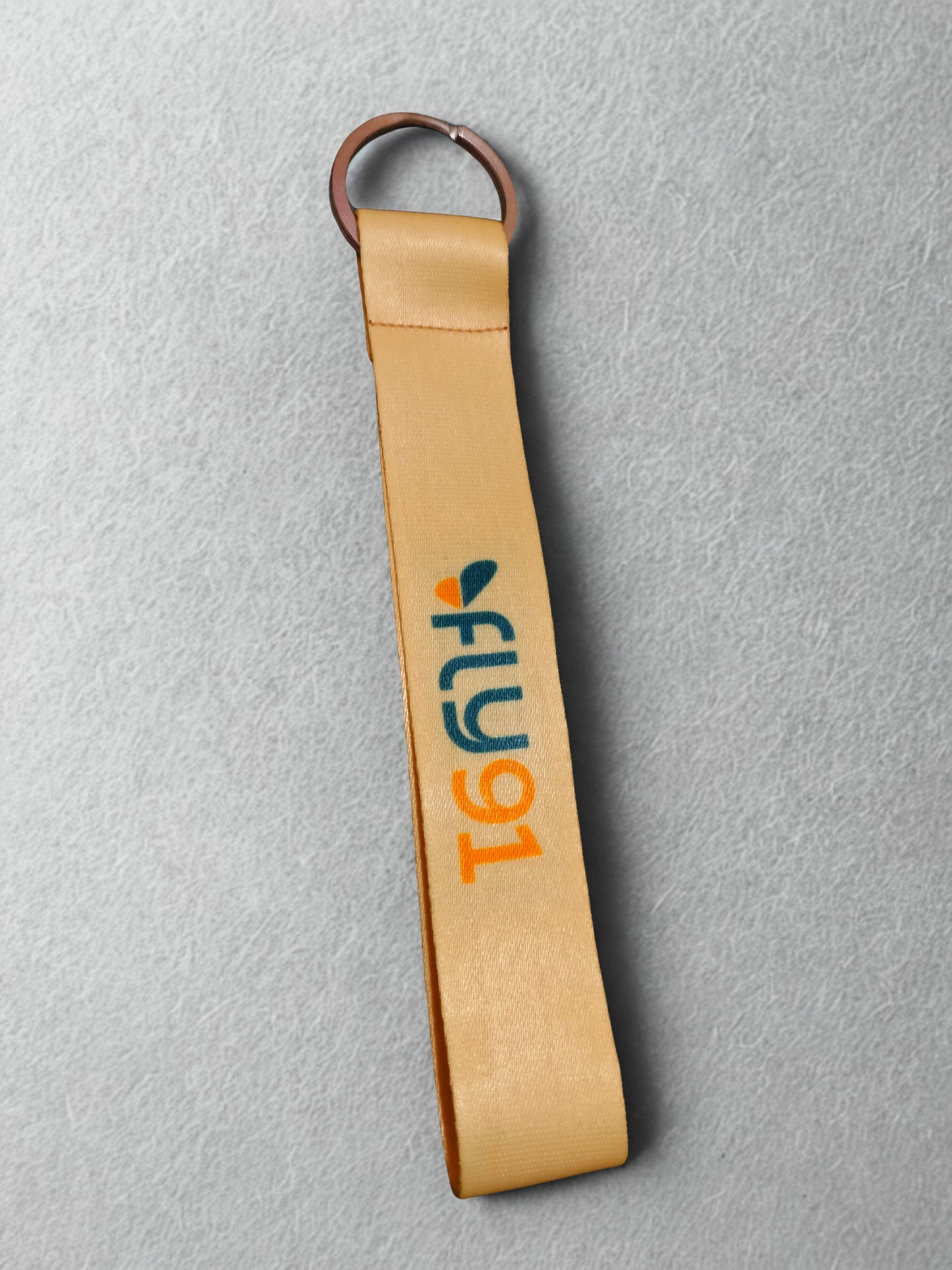 Fly91 Satin Keychain – Premium Airline Lanyard Keyring