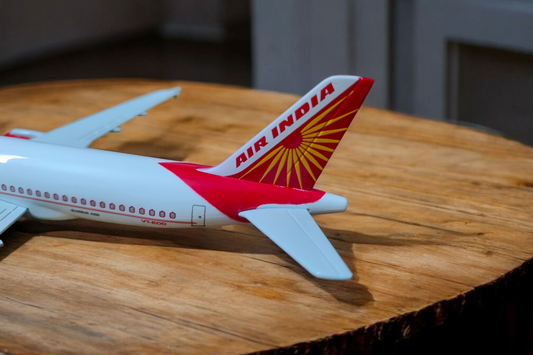 Air India A321 Aircraft Model – Old Livery – 16cm Die-Cast Metal – Vintage Collectible Plane